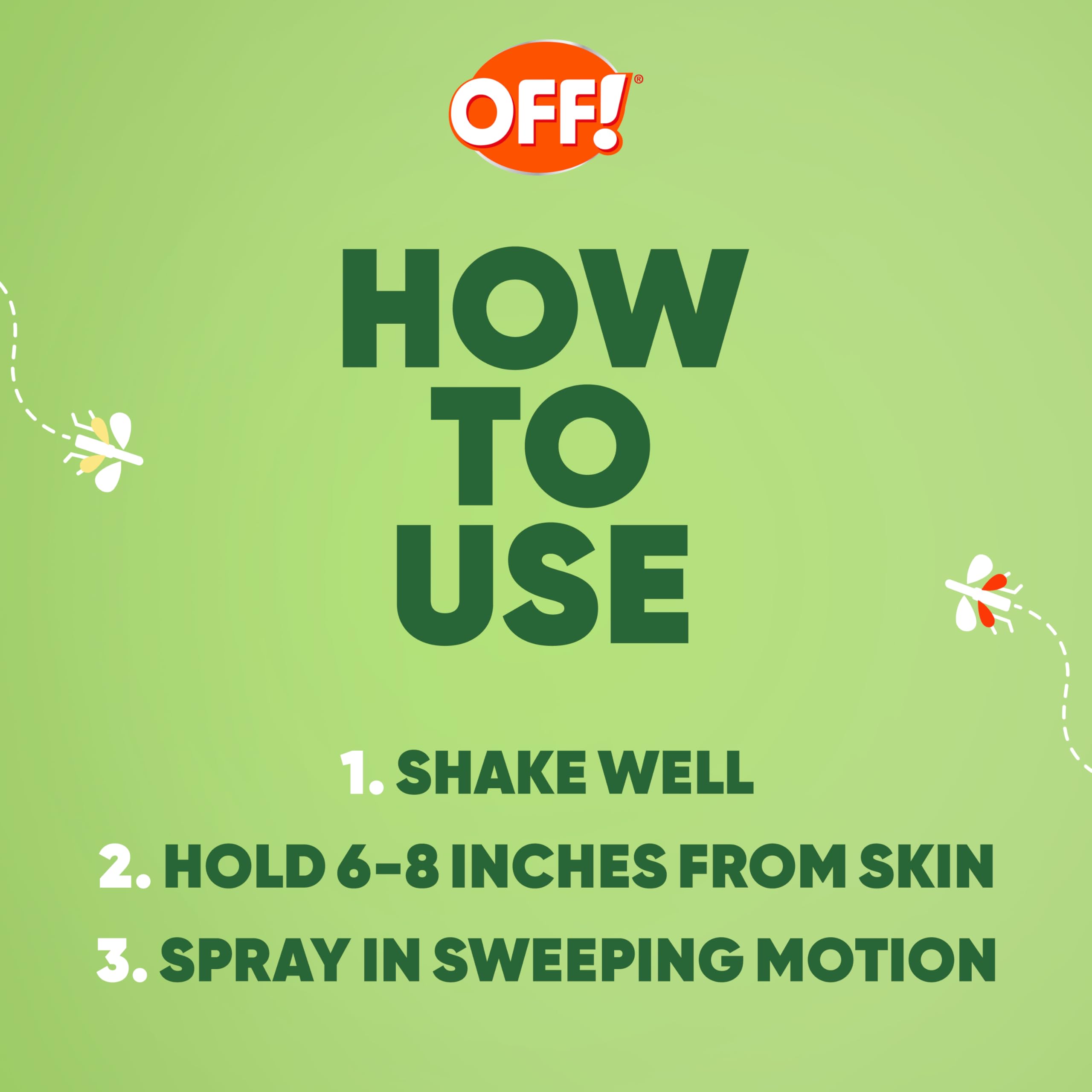 OFF! Deep Woods Insect Repellent Aerosol, Dry, Non-Greasy Formula, Bug Spray with Long Lasting Protection from Mosquitoes, 4 Oz, 2 Count - Image 8