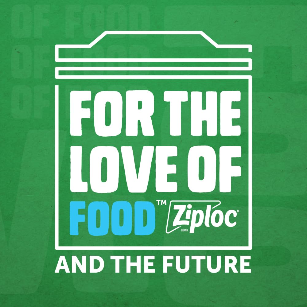 Ziploc Compostable Sandwich and Snack Bags for On The Go Freshness, Designed to be Commercially Compostable, 40 Bags - Image 6